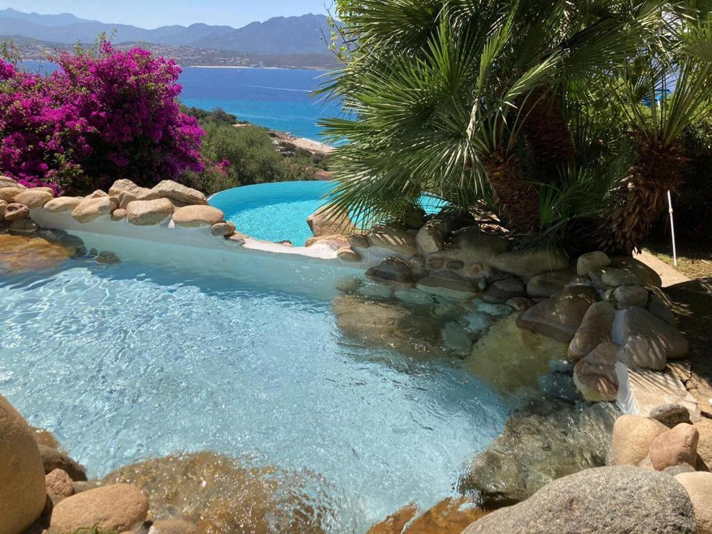 Villas Valinco San Martinu Corse Du Sud - Vue Et Proche Mer - Piscines-7 Chambres Olmeto  Exteriör bild