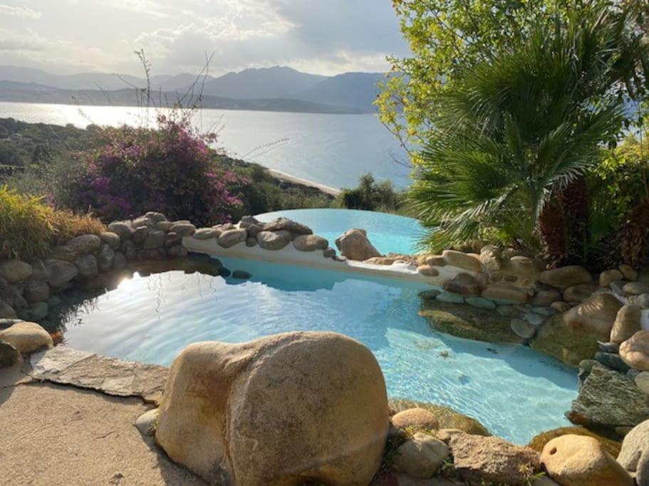 Villas Valinco San Martinu Corse Du Sud - Vue Et Proche Mer - Piscines-7 Chambres Olmeto  Exteriör bild