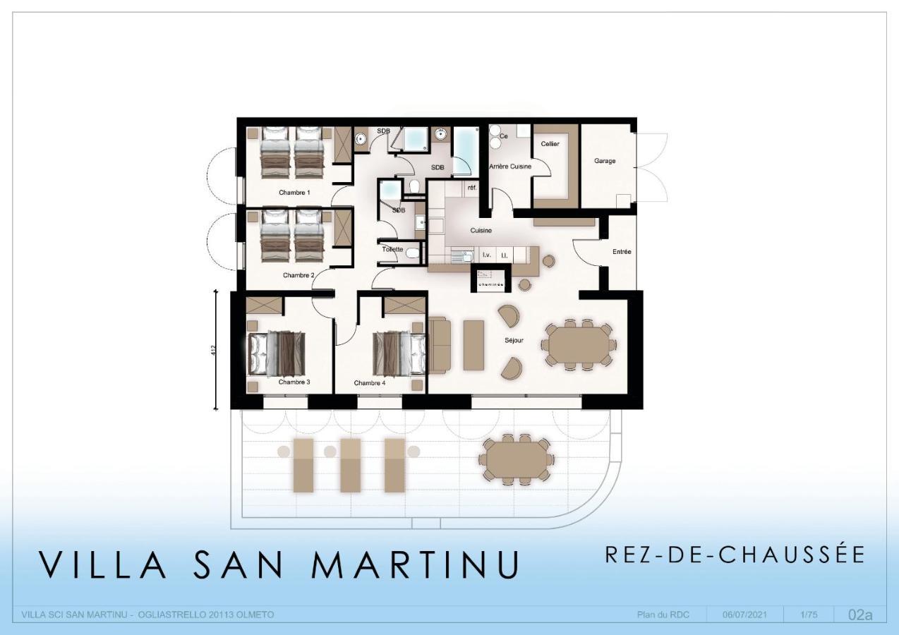 Villas Valinco San Martinu Corse Du Sud - Vue Et Proche Mer - Piscines-7 Chambres Olmeto  Exteriör bild
